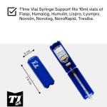 1ml U-100 Disposable Insulin Syringe and Vial Holder