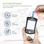 AUVON DS-W Blood Glucose Test Strips, 150 Count