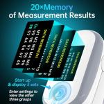 Alecaremed Fingertip Pulse Oximeter with OLED Display