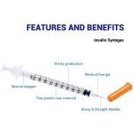 Verifine U-100 Insulin Syringes, 100 Count Pack