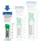 Boost Oxygen Pocket Size Natural 3L Canister | Respiratory Support for Aerobic Recovery, Altitude, Performance & Health (4 Pack)