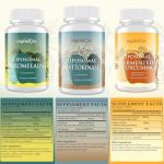 Spike Support Trio: Nattokinase, Bromelain & Curcumin