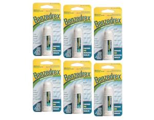 Benzedrex Nasal Decongestant Inhaler - Pack of 6