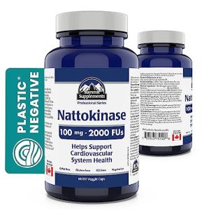 Nattokinase 100mg Capsules for Cardiovascular Support