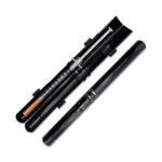 GMS Syringe Case - Holds New, Prefilled & Used Syringes with Needles - Small & Discreet - Ideal for Travel - Sharps Container - 2 Pack - Black