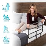 Adjustable Bedside Rail for Elderly Safety
