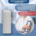 Premium 3-Inch Lint-Free Gauze Rolls - 36 Pack