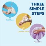 Scrubzz Rinse-Free Bathing Wipes - 25 Count