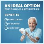 Scrubzz Rinse-Free Bathing Wipes - 25 Count