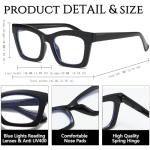 2 Pack Blue Light Blocking Reading Glasses 1.50