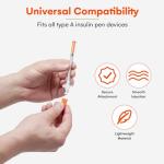 Care Touch Insulin Syringes - 5/16" 30g, Pack of 100