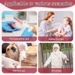 32 Pack Premium Lint-Free Gauze Rolls 4" x 4.1 yd