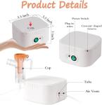 Quiet Ultrasonic Nebulizer for Adults and Kids