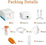 Quiet Ultrasonic Nebulizer for Adults and Kids