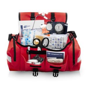 Fully Stocked First Aid Kit with 415 Supplies