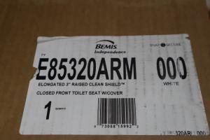 Raised Toilet Seat with Handles and Clean Shield