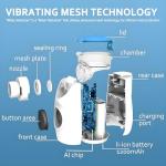 Portable Nebulizer with LED Interface and Auto-Cleaning