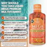 Mega Liquid Multivitamin for Immune Support
