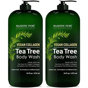 Tea Tree Body Wash with Collagen – Set of 2
