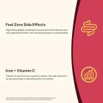 Gentle Iron Supplement with Vitamins, 60 Vegan Caps