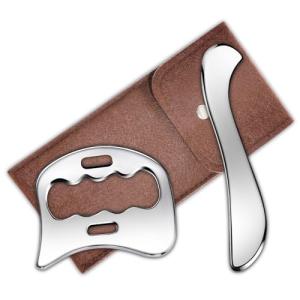 2-in-1 Stainless Steel Gua Sha Muscle Scraper Tool