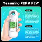 Digital Peak Flow Meter with Bluetooth for Asthma