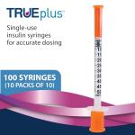 TRUEplus Insulin Syringes 30g 0.5cc Pack of 100