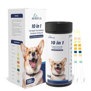 10-Parameter Urine Test Strips for Pets