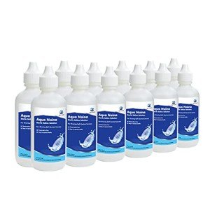 Aqua Naina 12 Pack Sterile Saline Solution