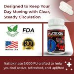 Nattokinase NSP-2, Natural Blood Thinner, 3,000 FU