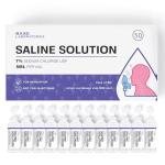 BASE LABORATORIES 7% Saline Solution for Nebulizer Machine | Saline Solution for Inhalation & Nasal Irrigation | High 7% Concentration l 50 Vials 5ml Unit Dose