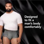 Depend Real Fit Incontinence Underwear for Men, 56 Count