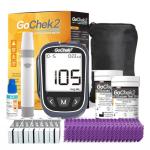 MicroTech Blood Glucose Monitor Kit with 100 Strips