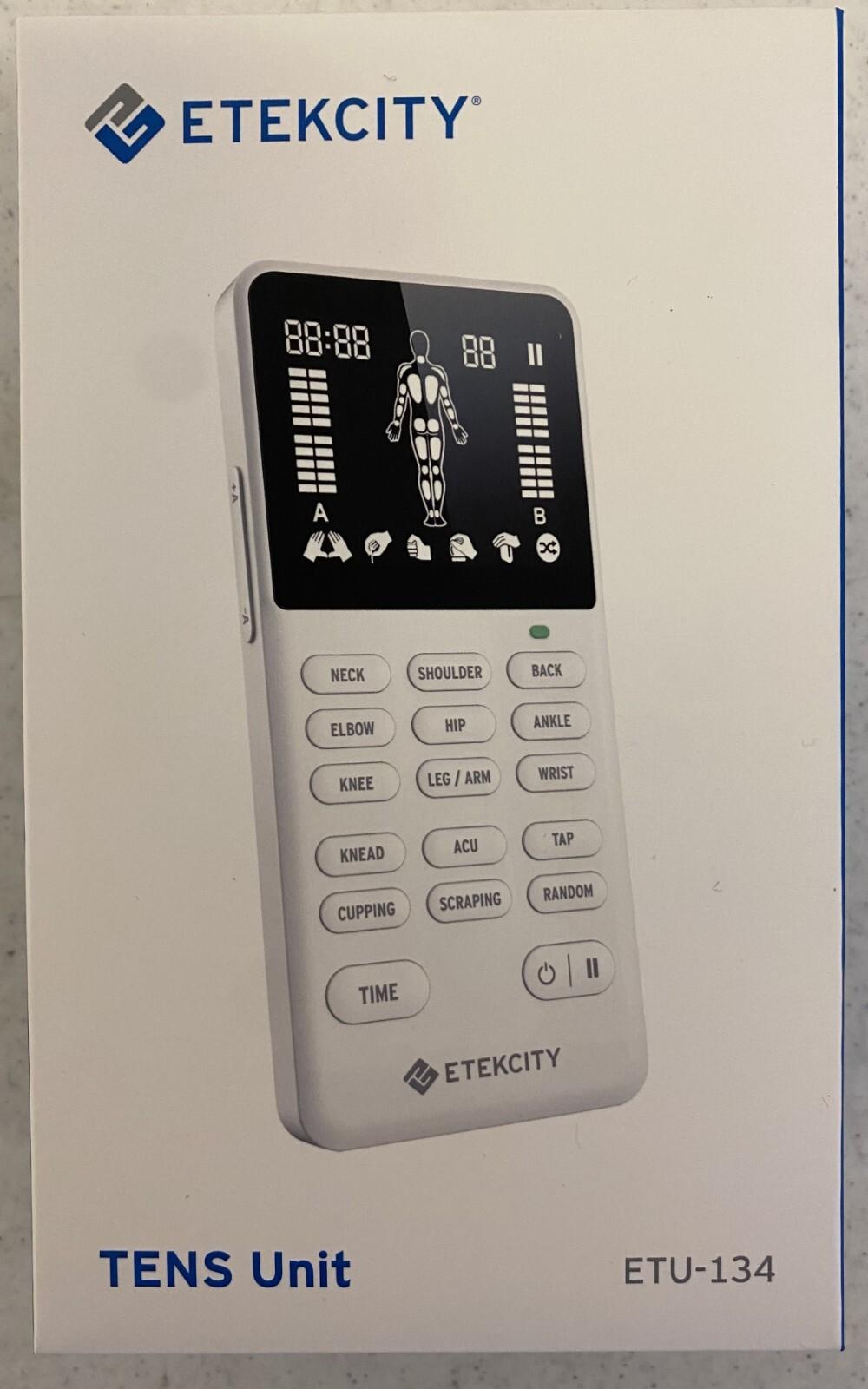 Etekcity 4-Output TENS Unit for Pain Relief