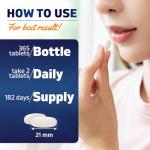 Calcium Supplement 1200mg with D3, K2 & B12