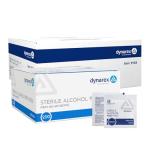 Dynarex Sterile Medium Alcohol Prep Pads - 200/Box