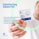 Dynarex Sterile Medium Alcohol Prep Pads - 200/Box