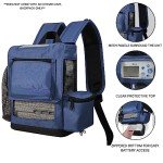 Premium Lightweight Oxygen Carrier Backpack - Navy Blue