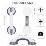 12-Inch Heavy Duty Suction Grab Bar for Seniors