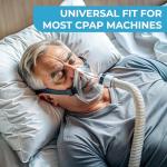 Carex Easy-Flex Lightweight CPAP Tubing - 10 Feet - Universal Flexible CPAP Hose, 22mm Opening