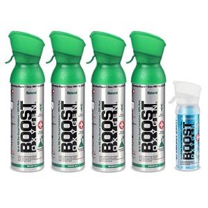Boost Oxygen 5 Pack: Natural & Peppermint Flavor