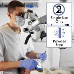 Indigo Powder Free Nitrile Exam Gloves - Large 100 Pack