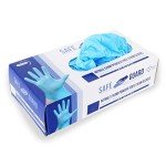 Blue Nitrile Exam Gloves, Powder Free, Large, 100 Count
