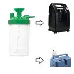 Westmed #0480 Humidifier Bottle for Oxygen Up to 6 LPM