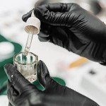 Black Nitrile Exam Gloves - Latex-Free, Medium