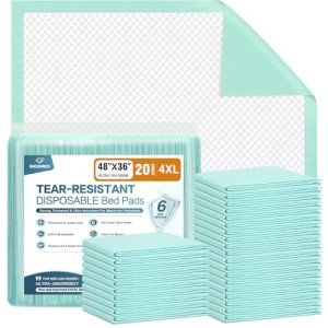 Biggmed Tear-Resistant Extra Large Disposable Chucks Pads