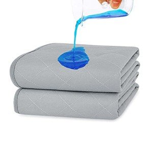 Washable Waterproof Bed Pads - 2 Pack