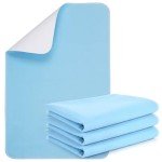 Washable Waterproof Bed Pads 18" x 24" (3 Pack)