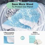 Washable Waterproof Bed Pads 18" x 24" (3 Pack)