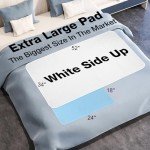 Washable Waterproof Bed Pads 18" x 24" (3 Pack)